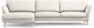 Madison Lux - 3-sits soffa med schäslong vänster - Beige