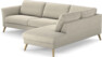Bridge - 3-sits soffa med divan höger - Beige
