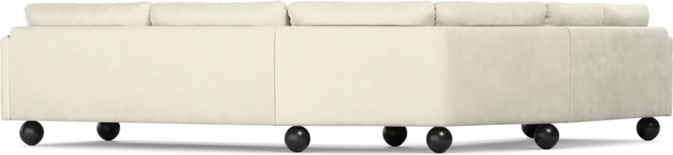 Madison Lux - Hörnsoffa 2+3-sits, hörn 2 - Vit