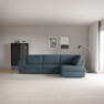 Friday - 2,5-sits soffa med divan höger - Blå