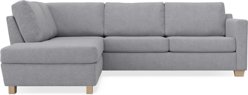 Friday - 2,5-sits soffa med divan vänster - Grå
