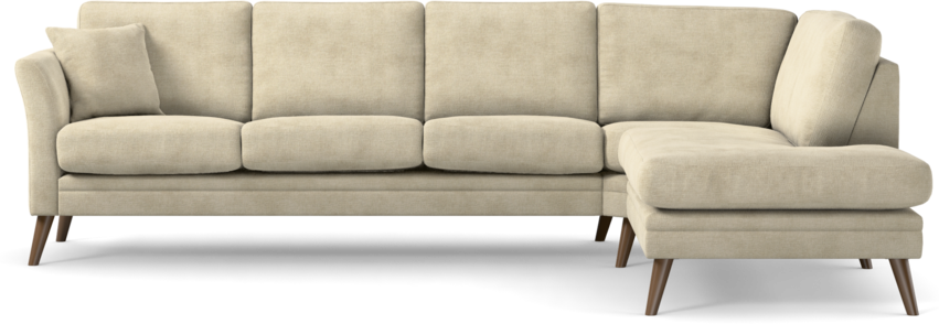 Eden - 3-sits soffa med divan - Beige