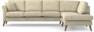 Eden - 3-sits soffa med divan - Beige