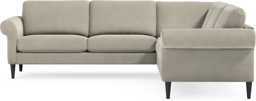 Bridge - Hörnsoffa, 2+2-sits - Brun