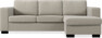 Nevada - 3-sits soffa med flyttbar schäslong - Beige