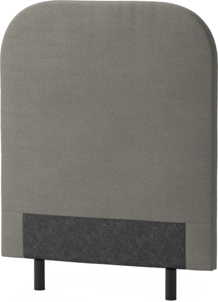 Delux Rundad - Sänggavel, 90-210 cm - Grå