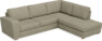 Friday - 2,5-sits soffa med divan höger - Beige