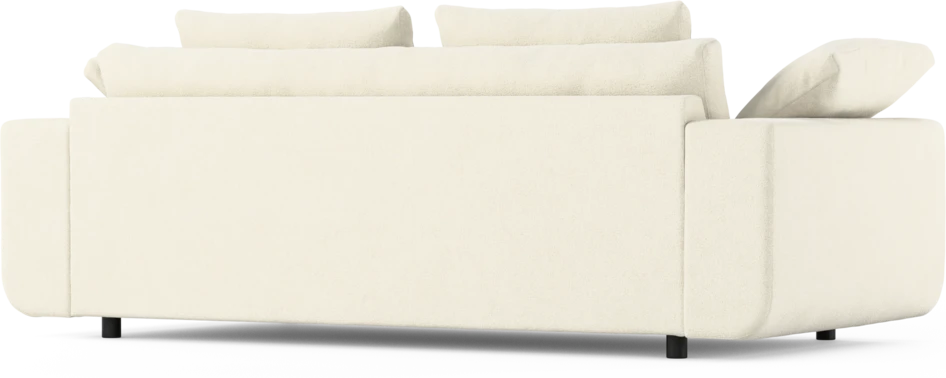 Amie - 3-sits soffa - Vit