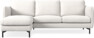 Madison Lux - 2-sits soffa med schäslong vänster - Beige