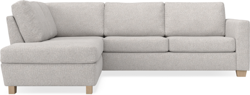 Friday - 2,5-sits soffa med divan vänster - Grå