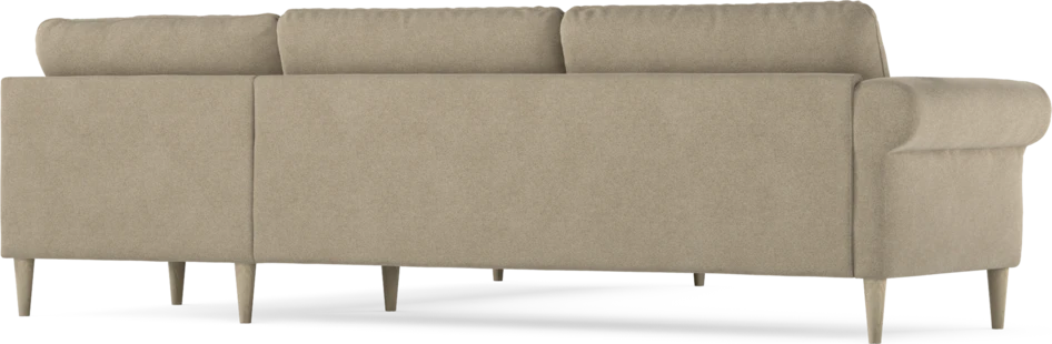 Bridge - Hörnsoffa, 3+3-sits - Beige