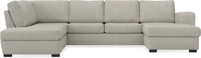 Friday, 3-sits soffa med divan vänster och schäslong höger