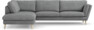 Madison Lux - 3-sits soffa med divan vänster - Vit