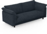 Cherrie - 2,5-sits soffa, hel dyna, fast klädsel - Blå