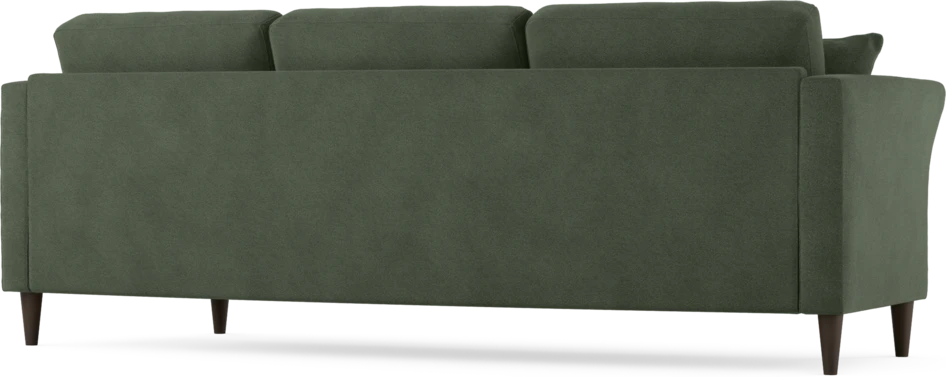 Eden - 3-sits soffa svängd - Grön