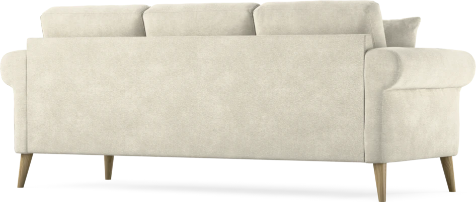 Eden - 3-sits soffa - Vit