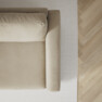 Friday - Hörnsoffa, 2+3-sits med schäslong höger - Beige