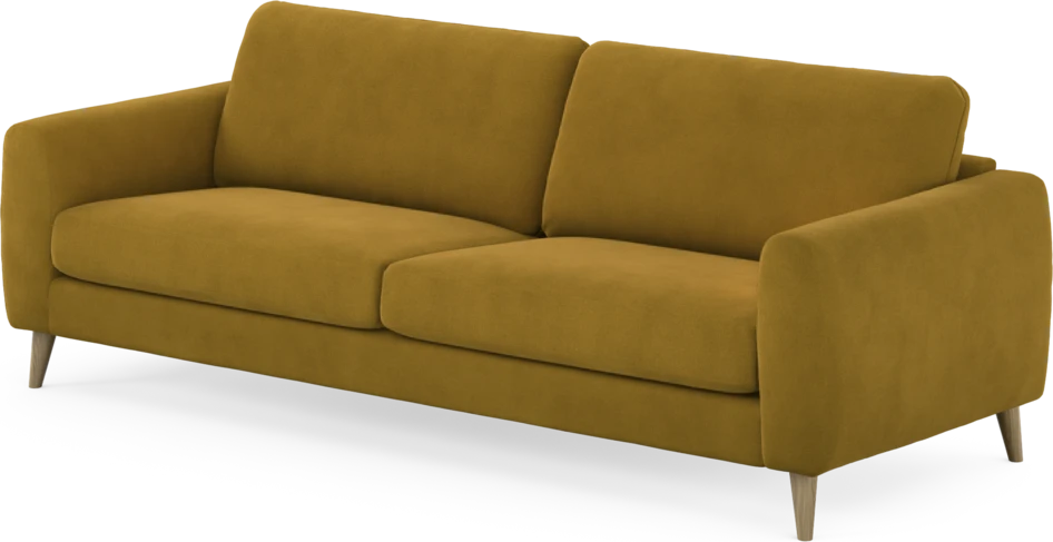Bridge - 4-sits soffa - Gul