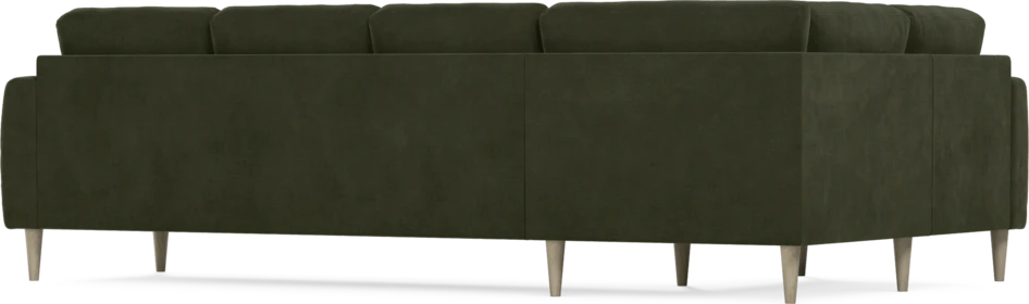 Eden - Hörnsoffa, 1+3-sits - Grön