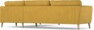 Bridge - Hörnsoffa, 3+2-sits - Gul