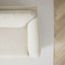 Madison Lux - 3-sits soffa - Vit