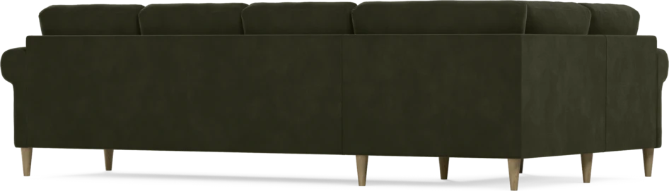 Eden - Hörnsoffa, 1+3-sits - Grön