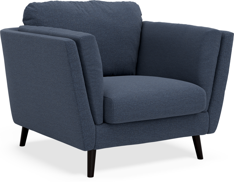 Madison Lux - Fåtölj, 70 cm - Blå
