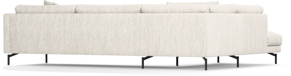 Harper - 3-sits soffa med divan vänster - Grå