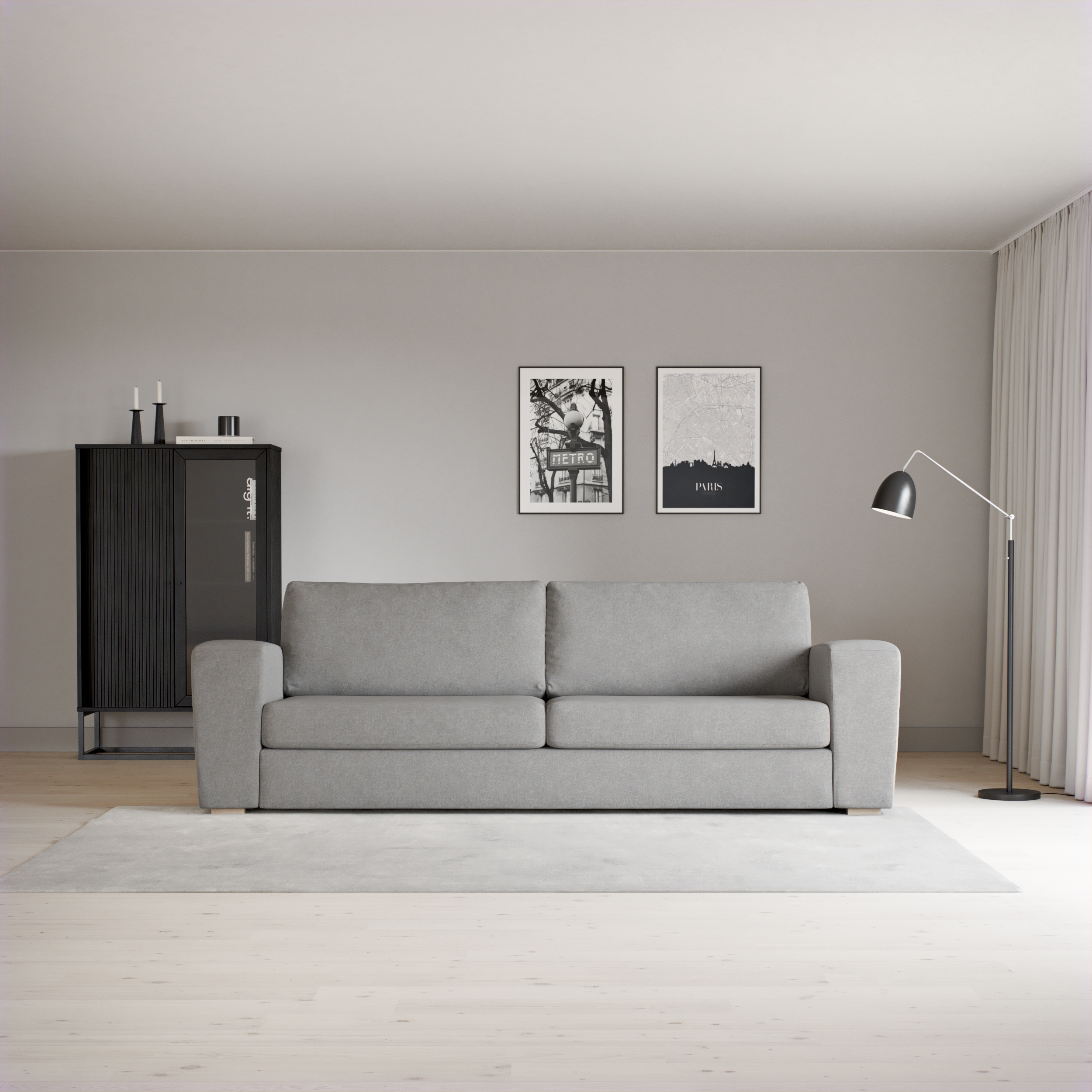 Friday - 3-sits soffa - inspiration
