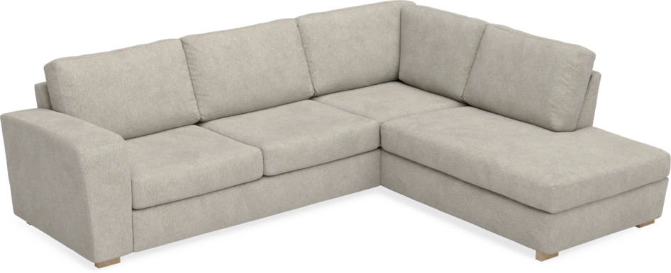 Friday - 2,5-sits soffa med divan höger - Beige