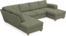 Friday - 3-sits soffa med divan vänster och schäslong höger - Vit