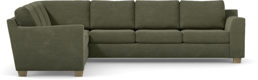 Friday - Hörnsoffa, 2+3-sits - Grön