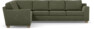 Friday - Hörnsoffa, 2+3-sits - Grön