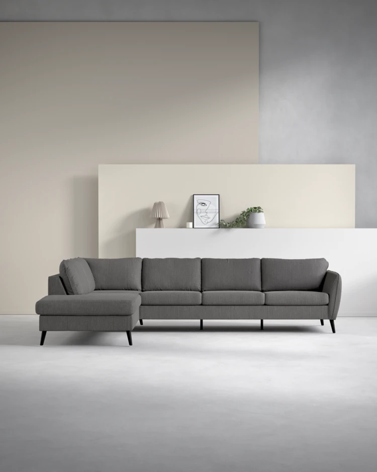 County - 3-sits soffa med divan vänster - inspiration