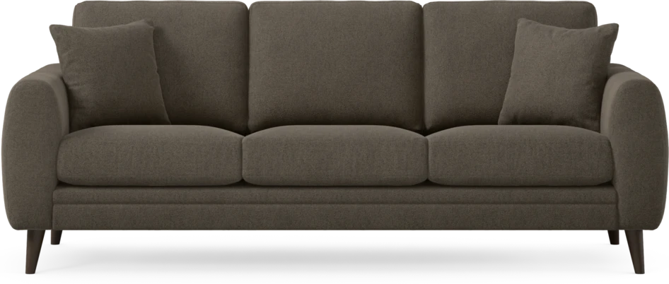 Eden - 3-sits soffa - Brun