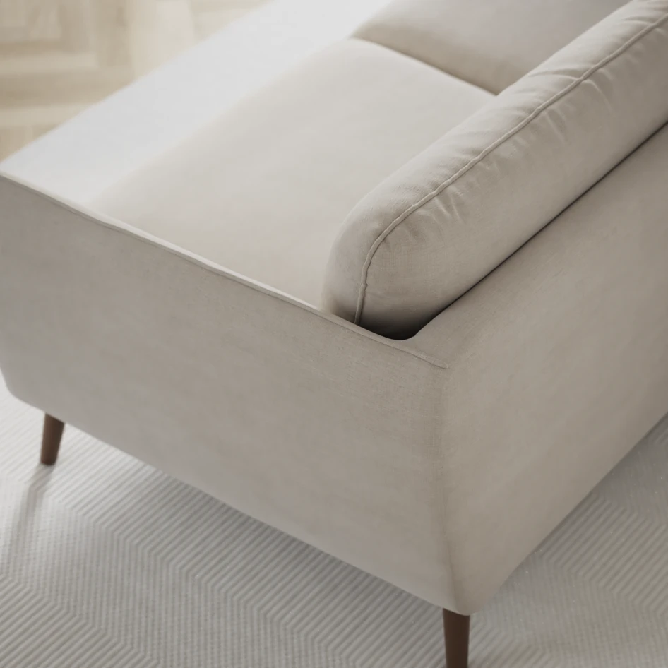 Madison Lux - 2-sits soffa med divan vänster och höger - Beige