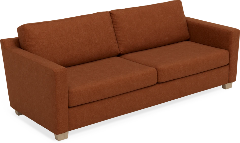 Friday - 3-sits soffa - Orange