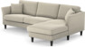 Eden - 2,5-sits soffa med schäslong - Beige