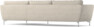 Madison - 3-sits soffa med schäslong höger - Beige