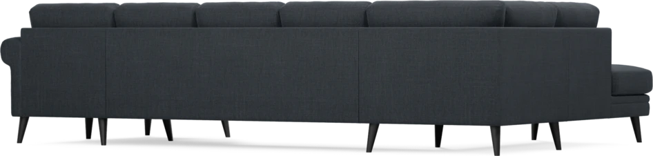 Eden - 3-sits soffa med divan vänster och schäslong höger - Blå