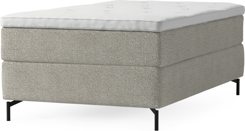 Delux Dream - Kontinentalsäng, enkelsäng 120 cm med bäddmadrass och sängben