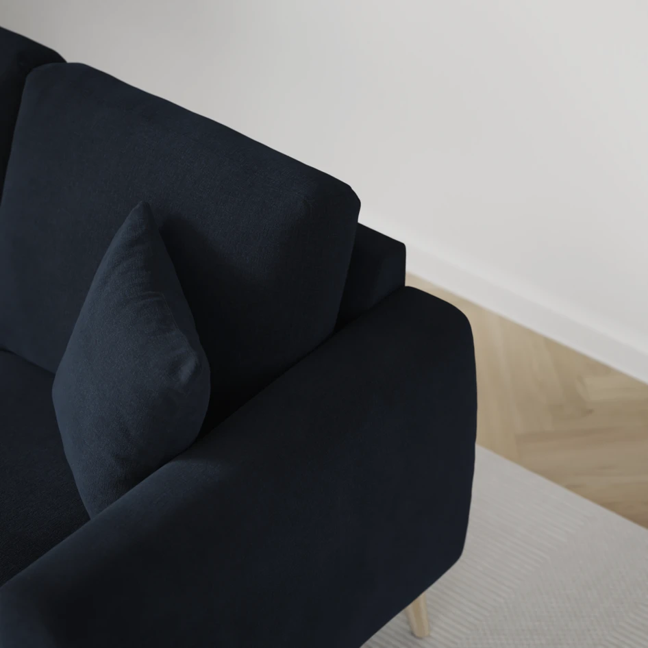Eden - 2,5-sits soffa - Blå