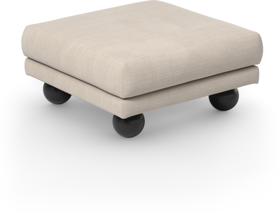 Harper - Fotpall - Beige
