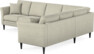 Eden - Hörnsoffa, 3+2-sits - Beige