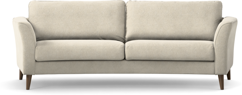 Bridge - 3-sits soffa svängd - Beige