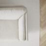 Madison Lux - 3-sits soffa med divan höger - Vit