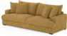 Mila - 4-sits soffa - Gul