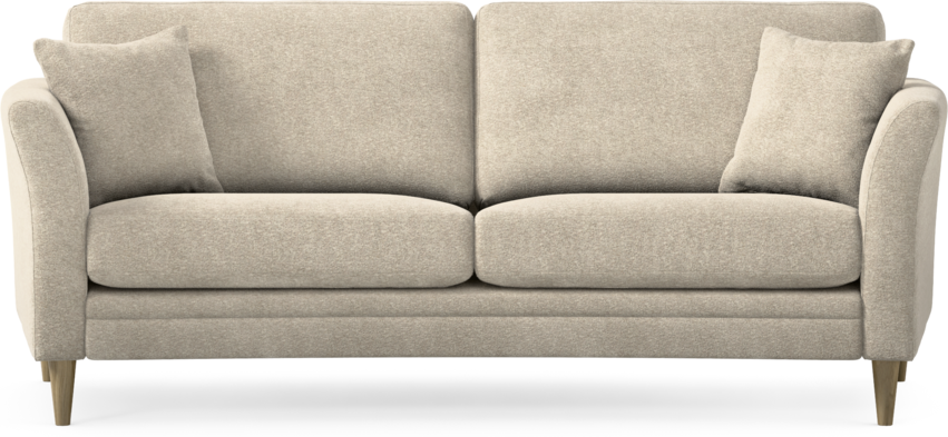 Eden - 2,5-sits soffa svängd - Beige