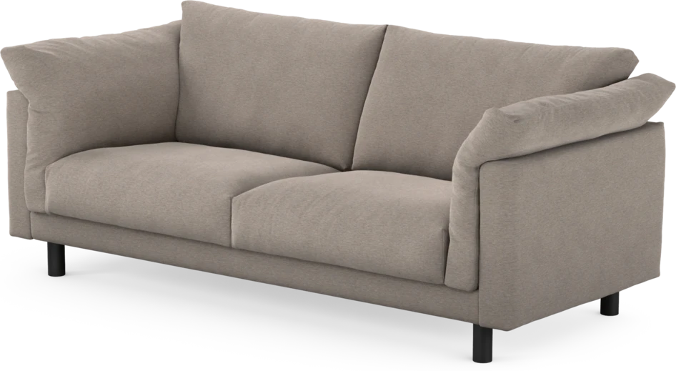 Cherrie - 2,5-sits soffa, fast klädsel - Beige
