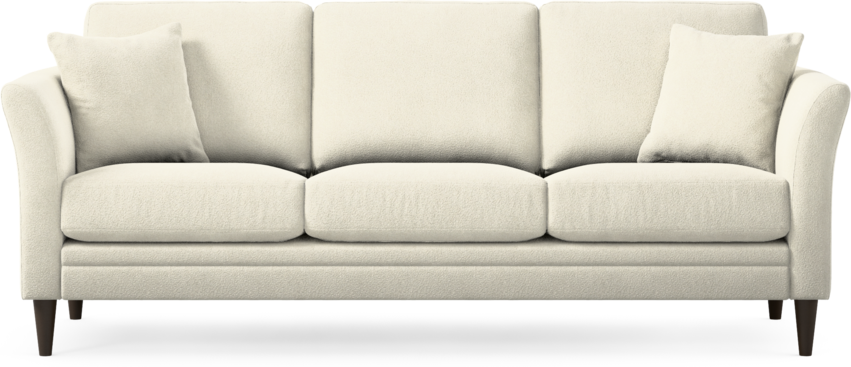 Eden - 3-sits soffa - Vit